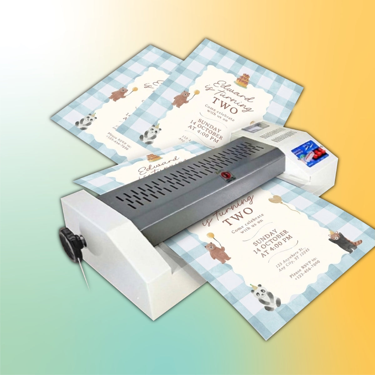 Hard Laminate (Printing + Laminate)