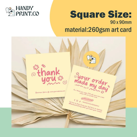 Card print (Standard size)