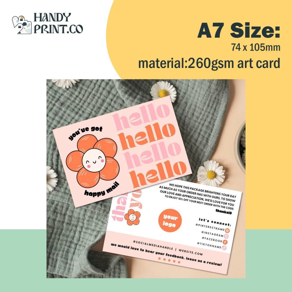 Card print (Standard size)