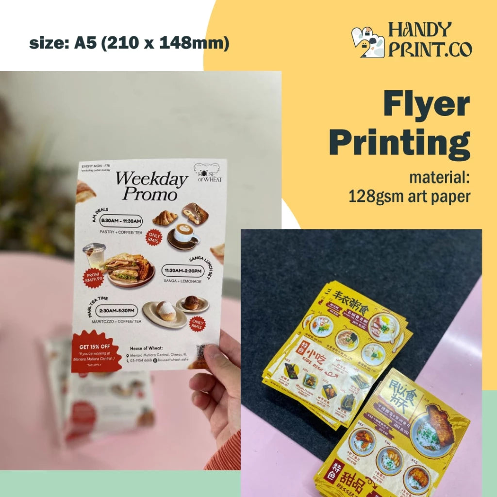 Flyer print (full color)