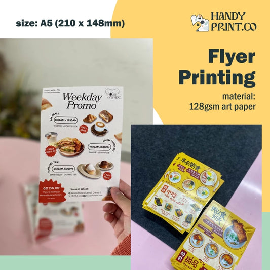 Flyer print (full color)
