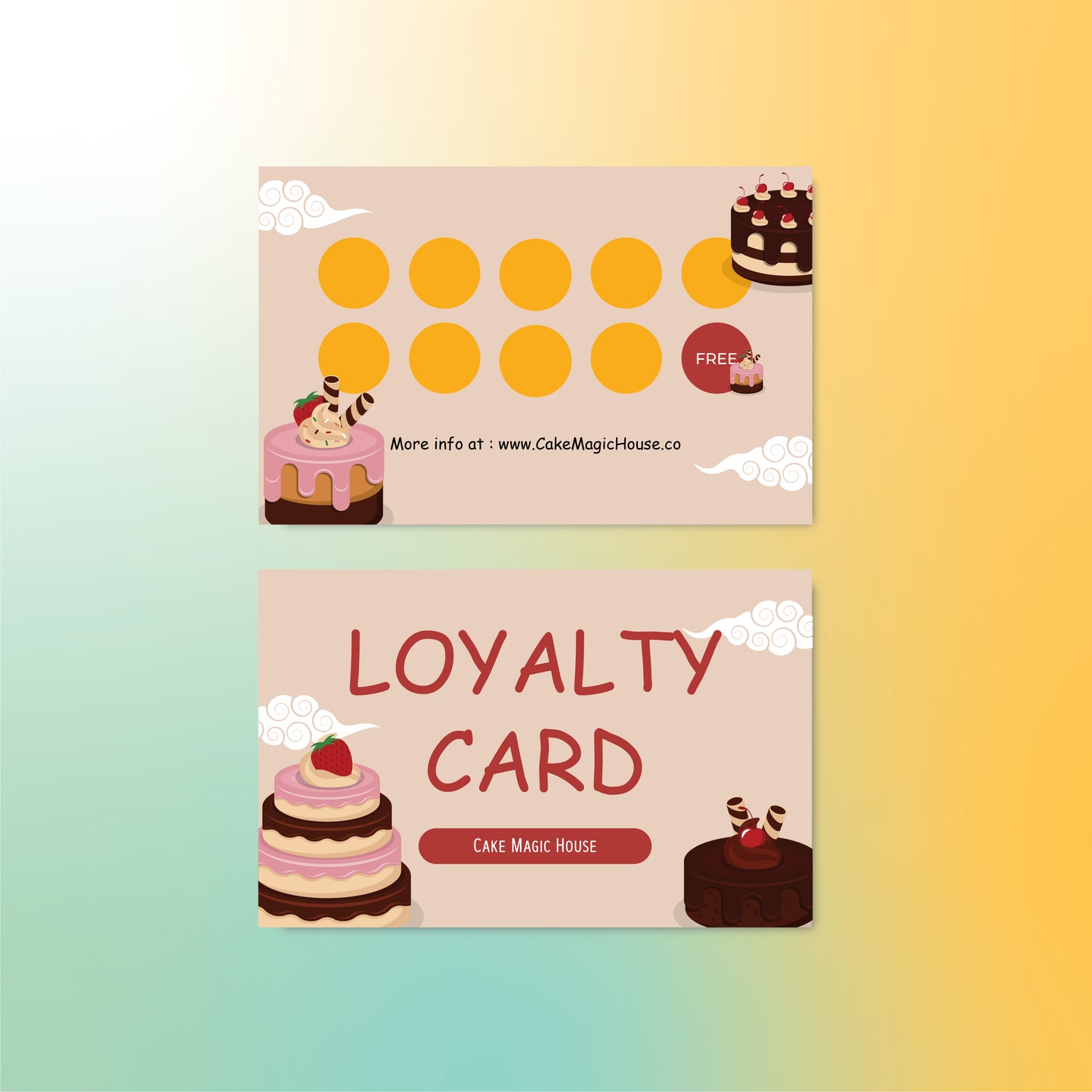 Loyalty card/name card print